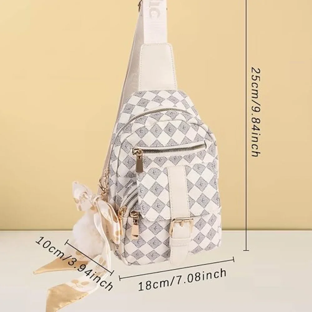 Women's leather crossbody bag